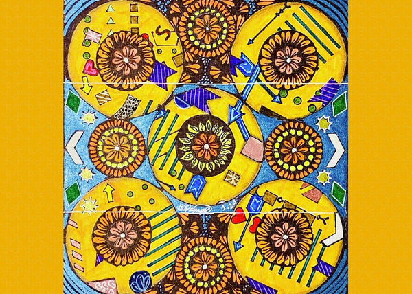 Flower Doodle  - Puzzle