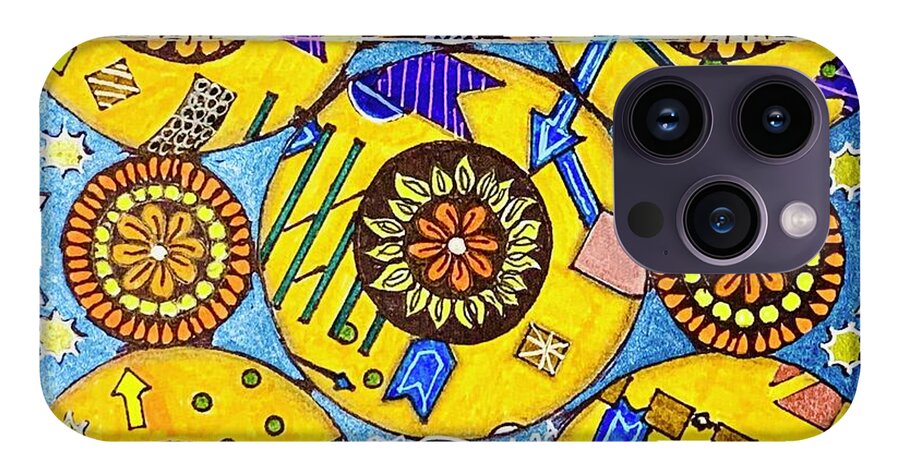 Flower Doodle  - Phone Case