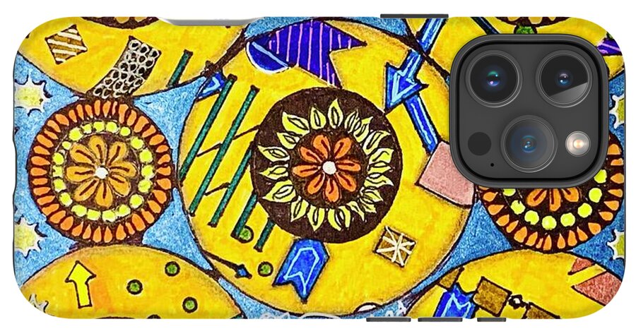Flower Doodle  - Phone Case