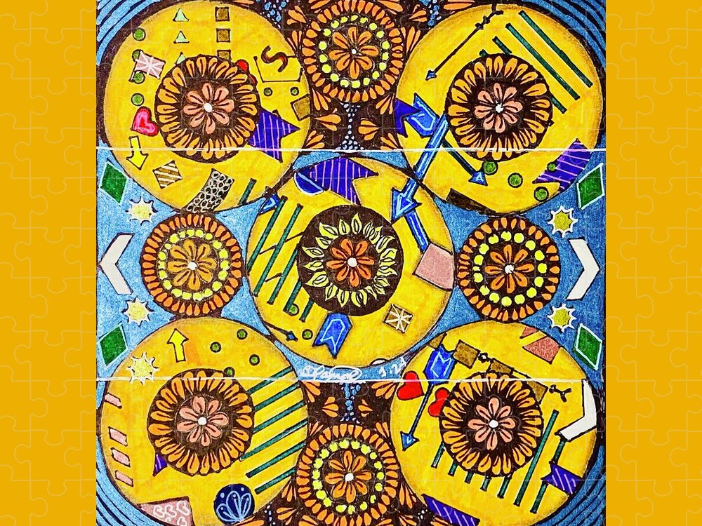 Flower Doodle  - Puzzle