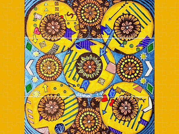 Flower Doodle  - Puzzle