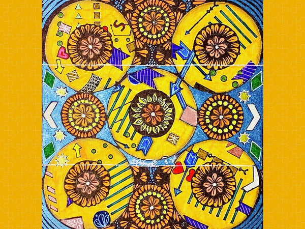 Flower Doodle  - Puzzle