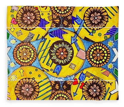 Flower Doodle  - Blanket