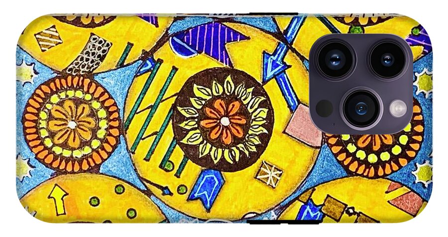 Flower Doodle  - Phone Case