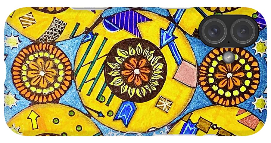 Flower Doodle  - Phone Case
