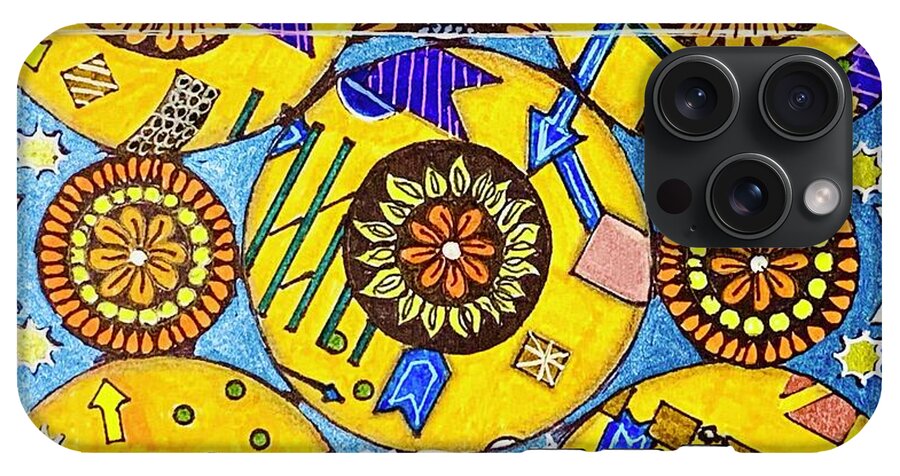 Flower Doodle  - Phone Case