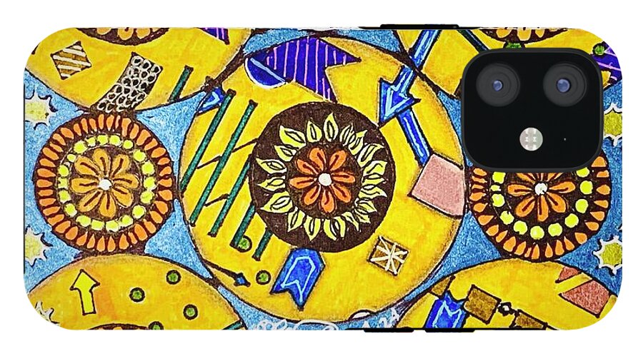 Flower Doodle  - Phone Case