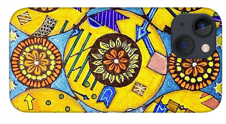 Flower Doodle  - Phone Case