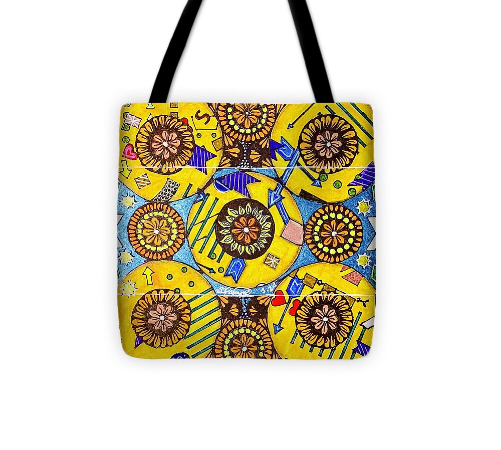 Flower Doodle  - Tote Bag