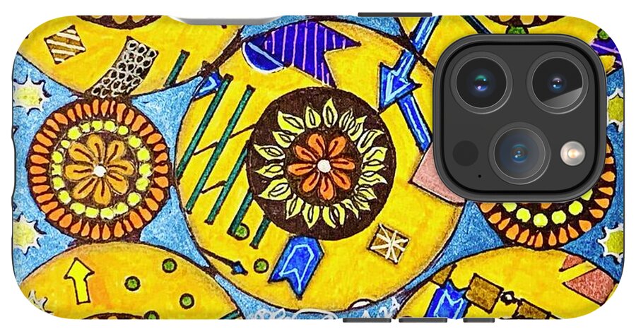 Flower Doodle  - Phone Case