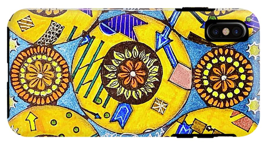 Flower Doodle  - Phone Case