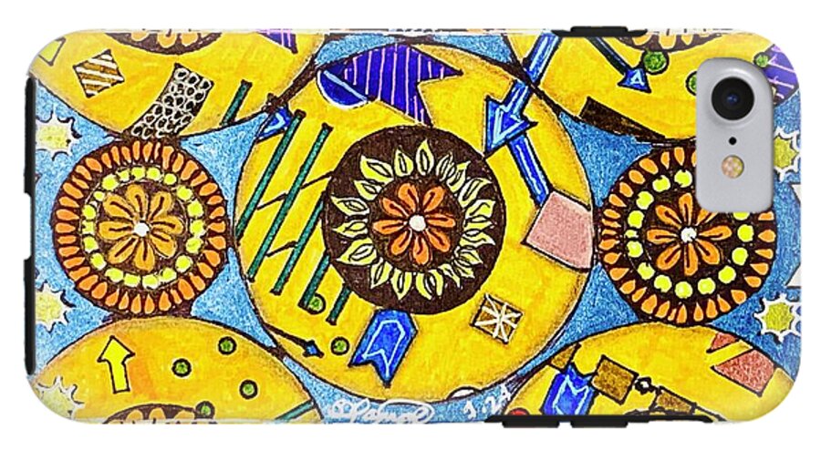 Flower Doodle  - Phone Case