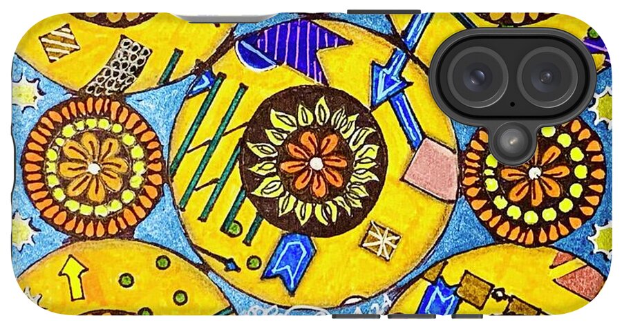 Flower Doodle  - Phone Case