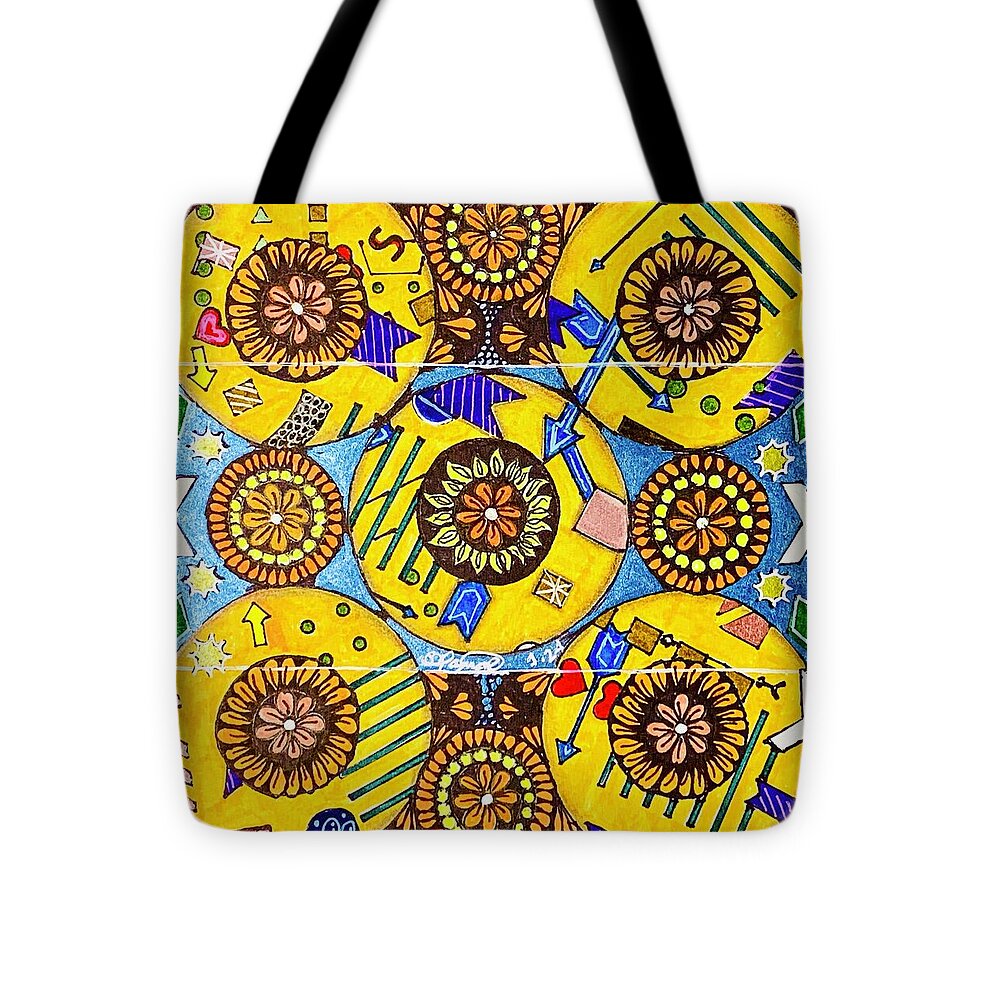 Flower Doodle  - Tote Bag