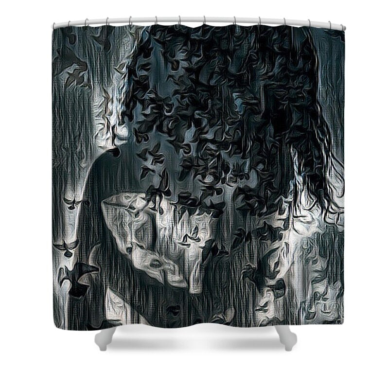 Freedom And Privacy - Shower Curtain