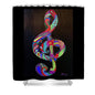 Frequencies of Color - Shower Curtain