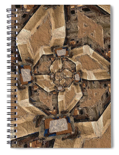 Geo Dunes - Spiral Notebook