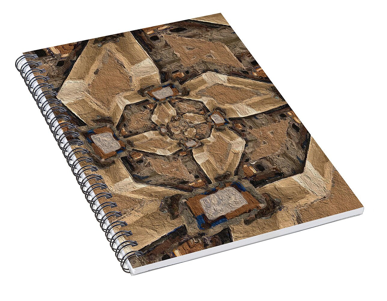 Geo Dunes - Spiral Notebook