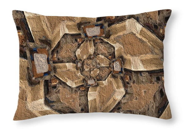 Geo Dunes - Throw Pillow