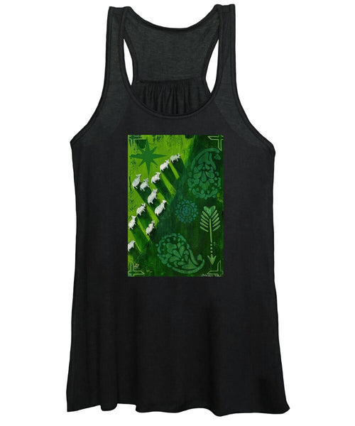 Goats in a Field - Women's Tank Top