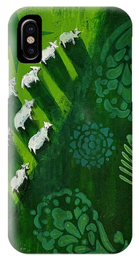Goats in a Field - Phone Case