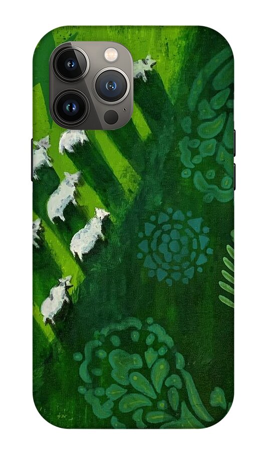 Goats in a Field - Phone Case