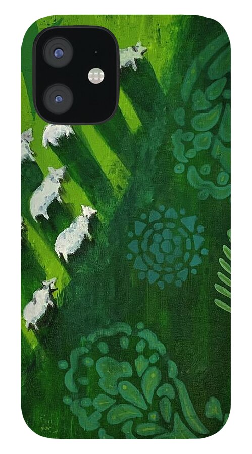 Goats in a Field - Phone Case