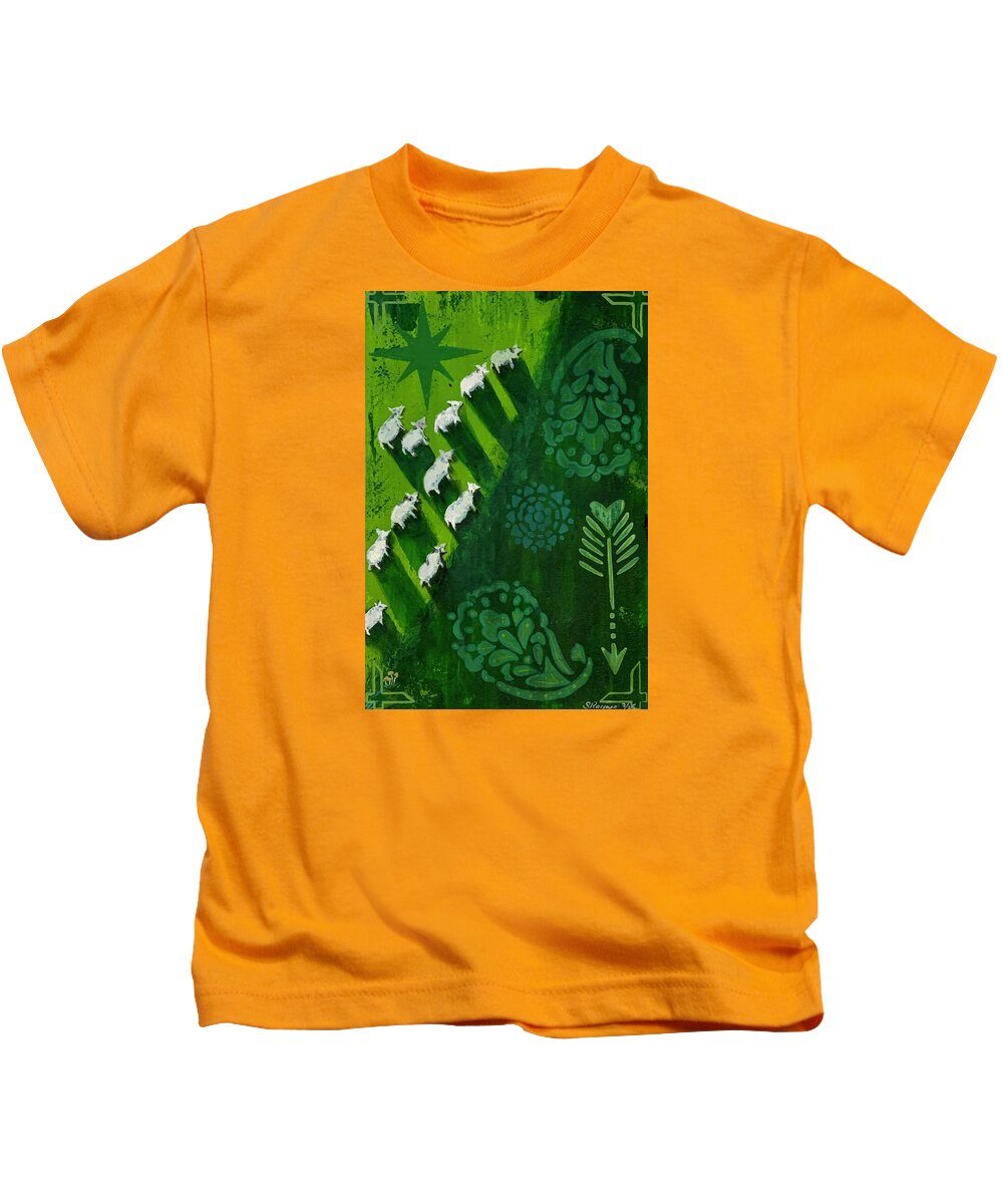 Goats in a Field - Kids T-Shirt