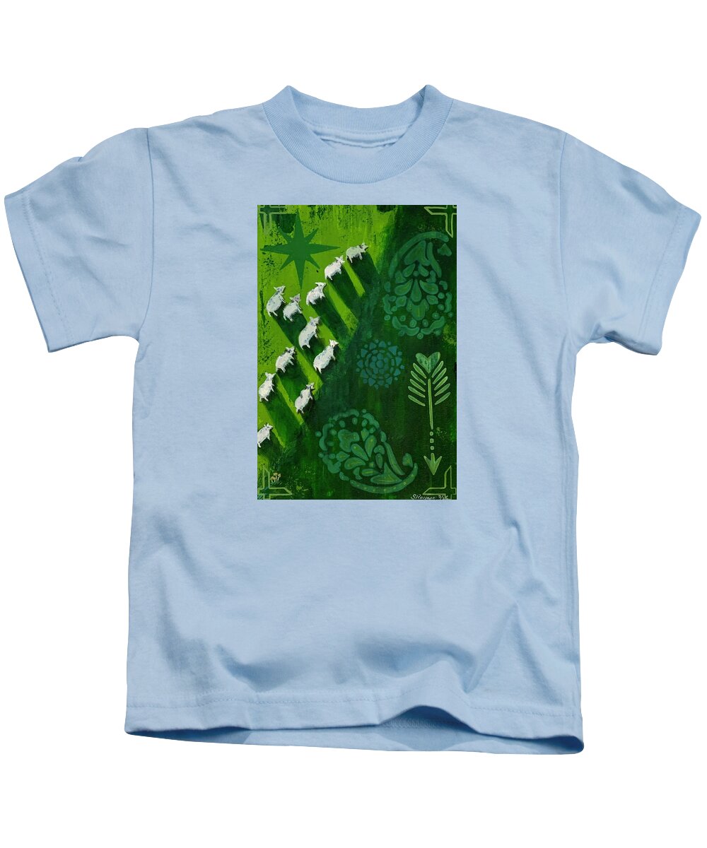 Goats in a Field - Kids T-Shirt
