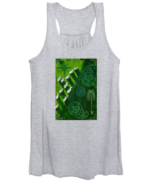 Goats in a Field - Women's Tank Top