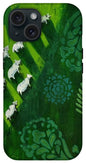 Goats in a Field - Phone Case