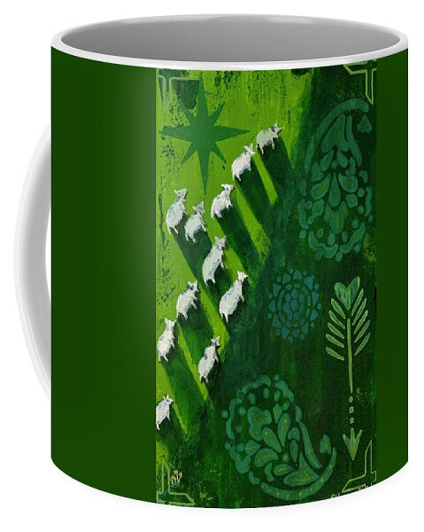 Goats in a Field - Mug