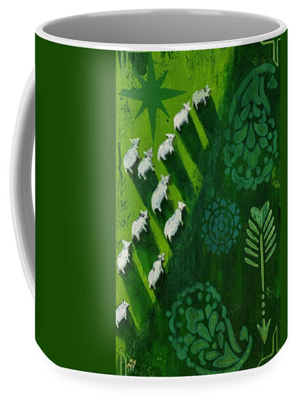 Goats in a Field - Mug