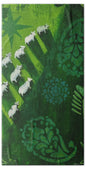 Goats in a Field - Beach Towel