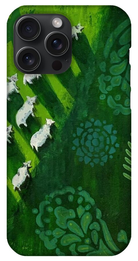 Goats in a Field - Phone Case