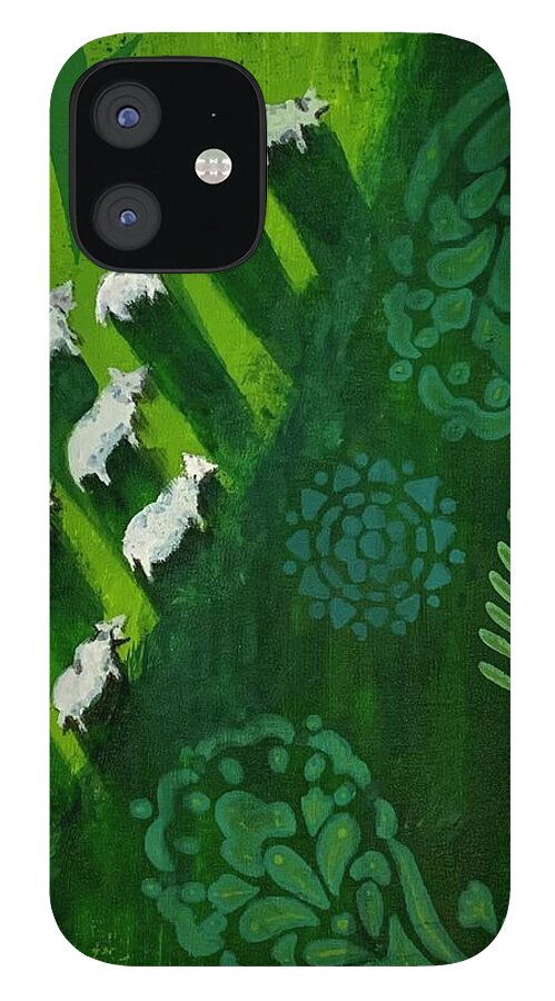 Goats in a Field - Phone Case