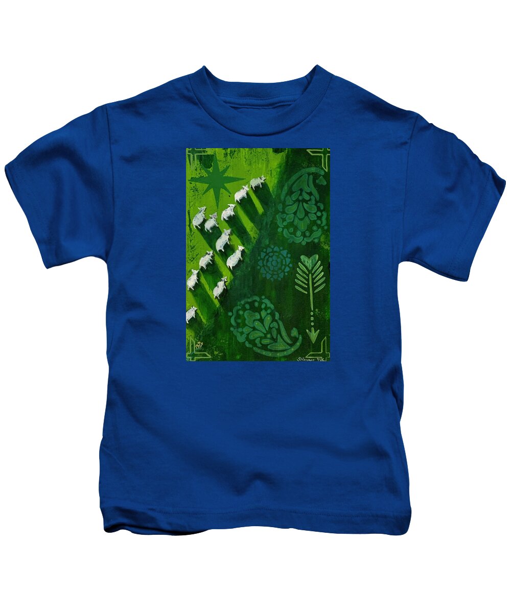Goats in a Field - Kids T-Shirt