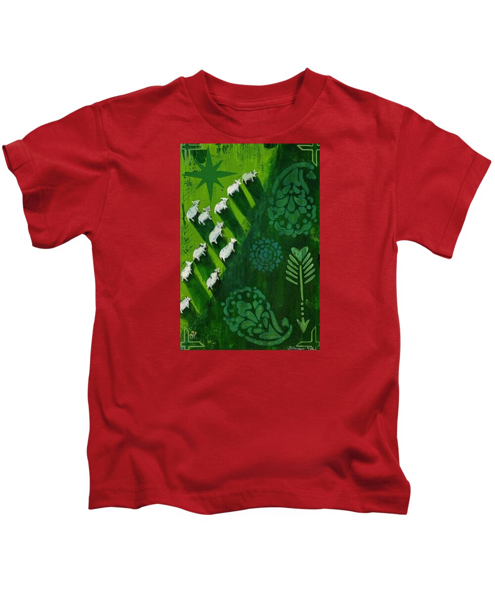 Goats in a Field - Kids T-Shirt