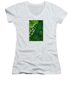 Goats in a Field - Women's V-Neck