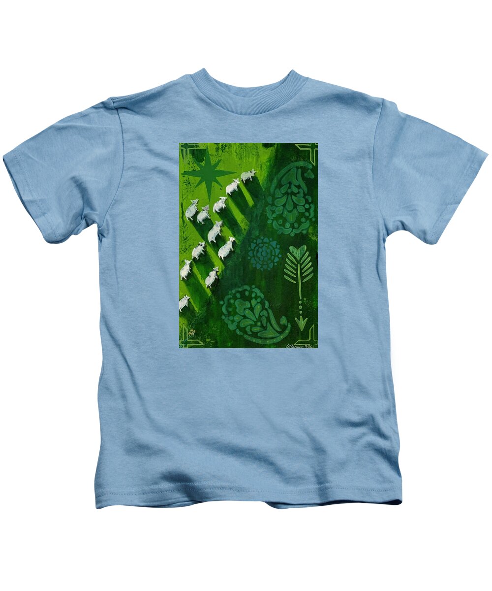 Goats in a Field - Kids T-Shirt