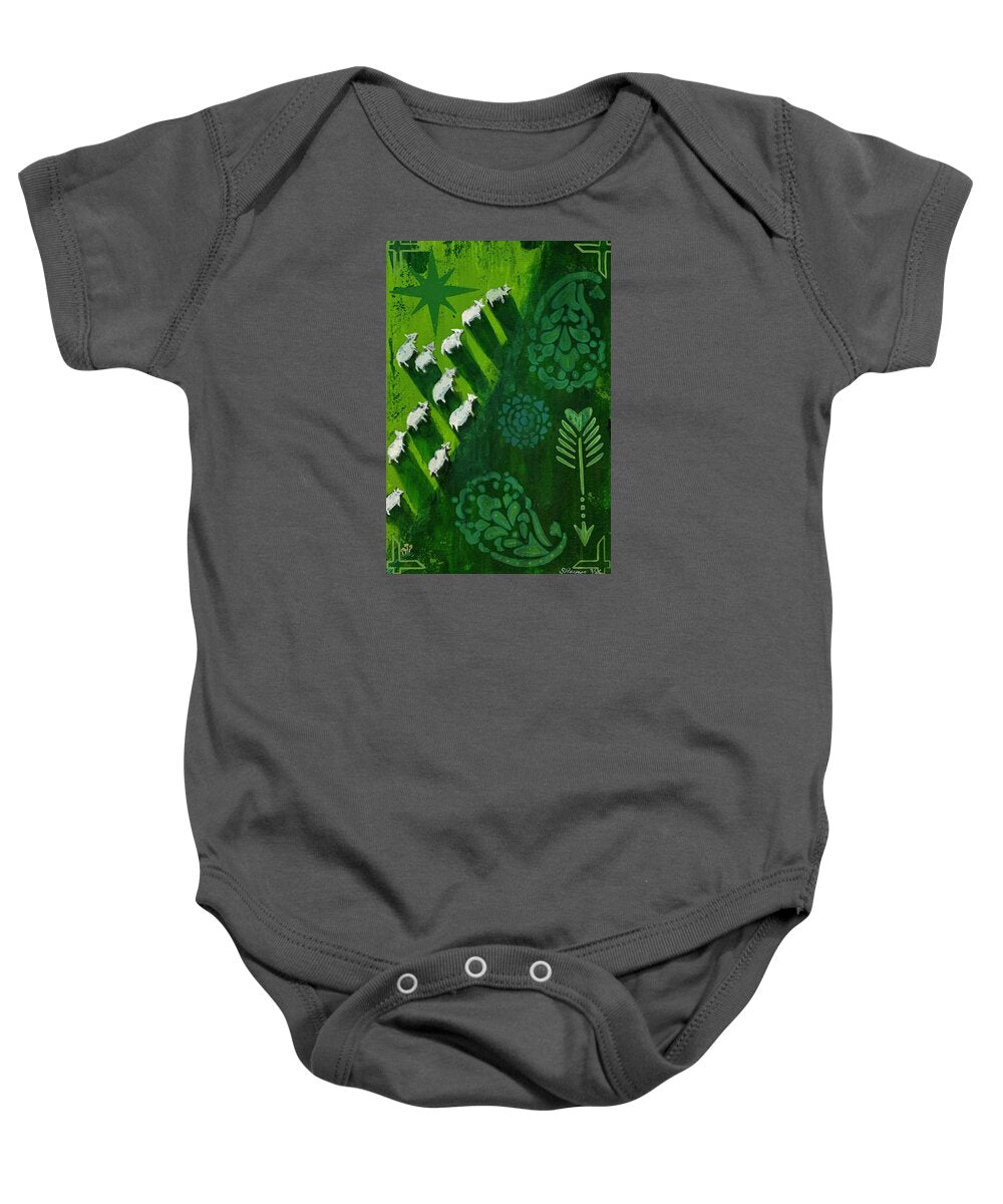 Goats in a Field - Baby Onesie