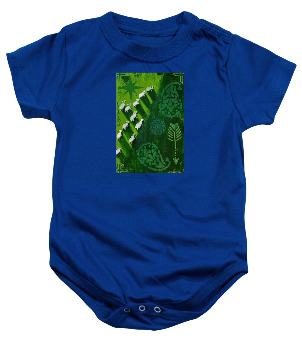 Goats in a Field - Baby Onesie