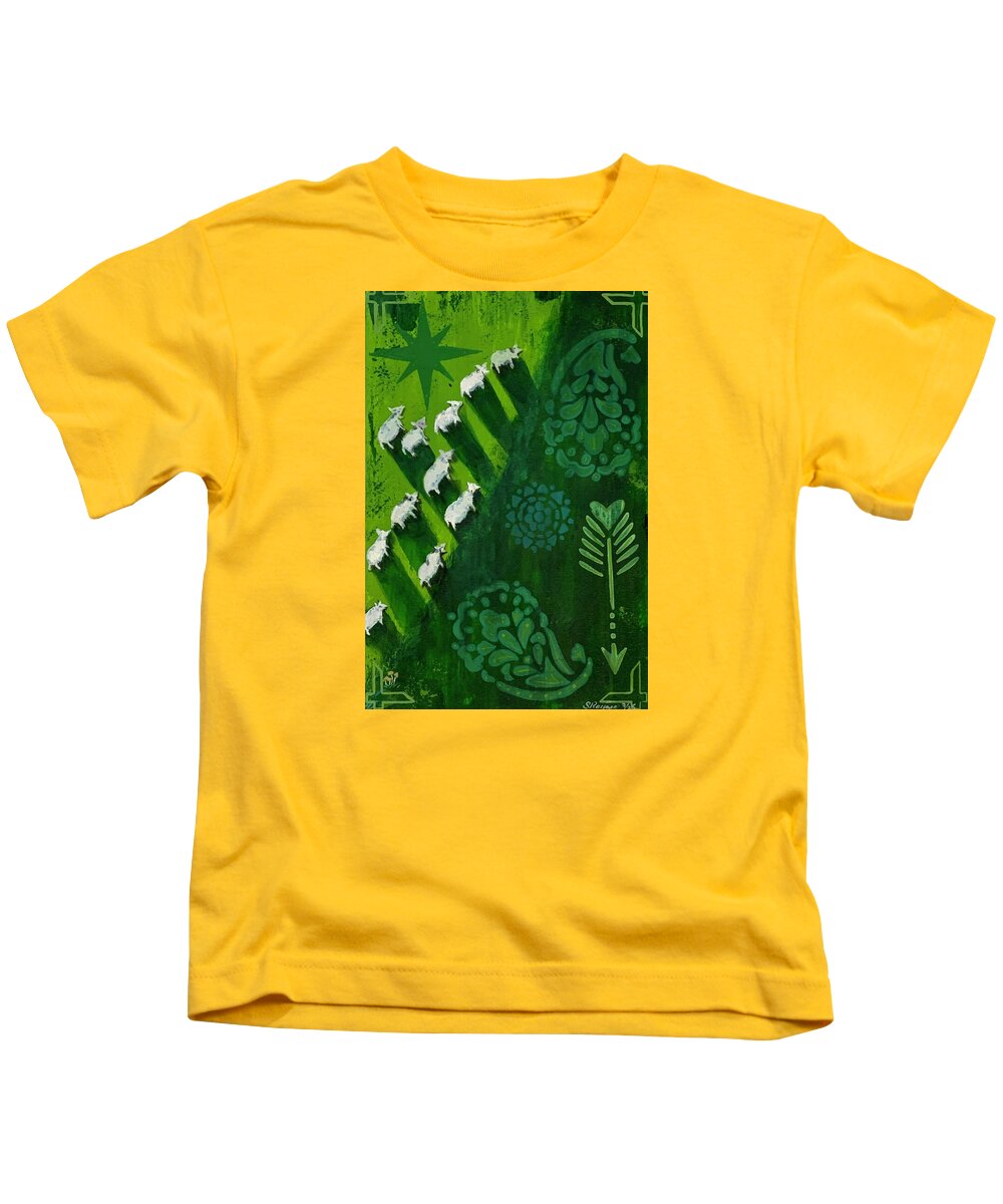Goats in a Field - Kids T-Shirt