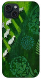 Goats in a Field - Phone Case
