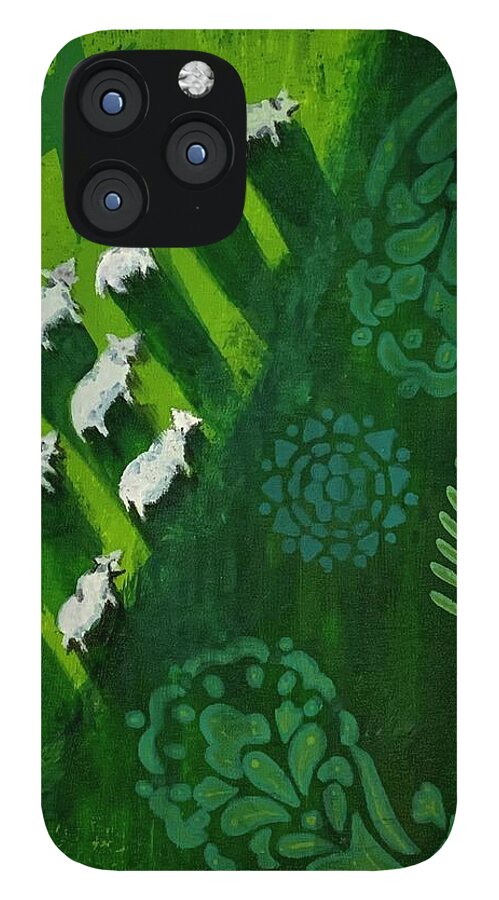 Goats in a Field - Phone Case