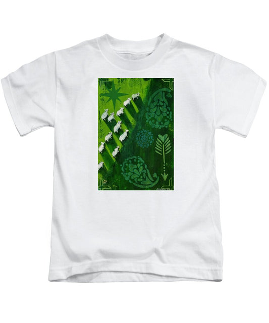 Goats in a Field - Kids T-Shirt