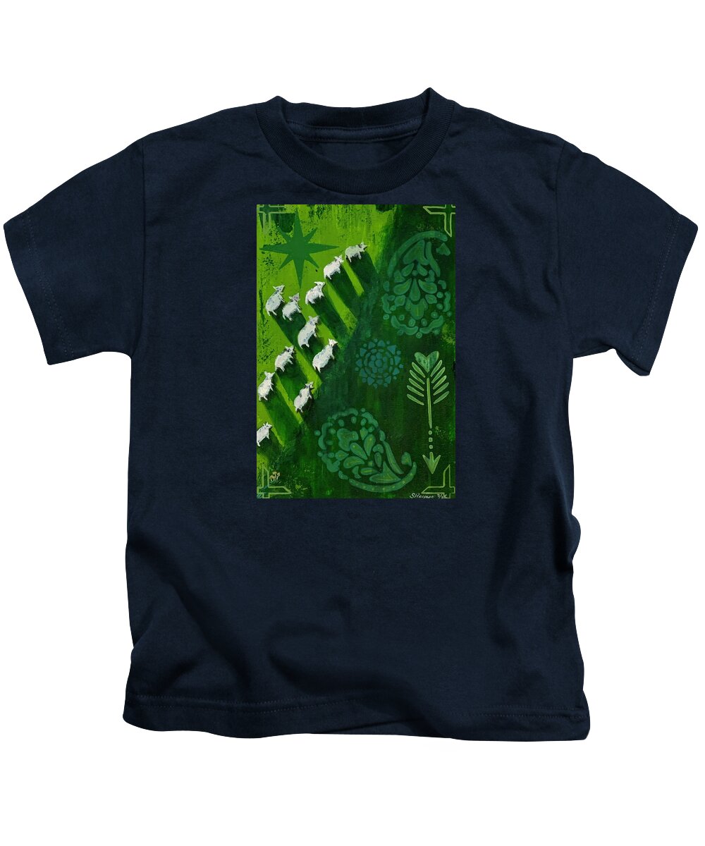 Goats in a Field - Kids T-Shirt