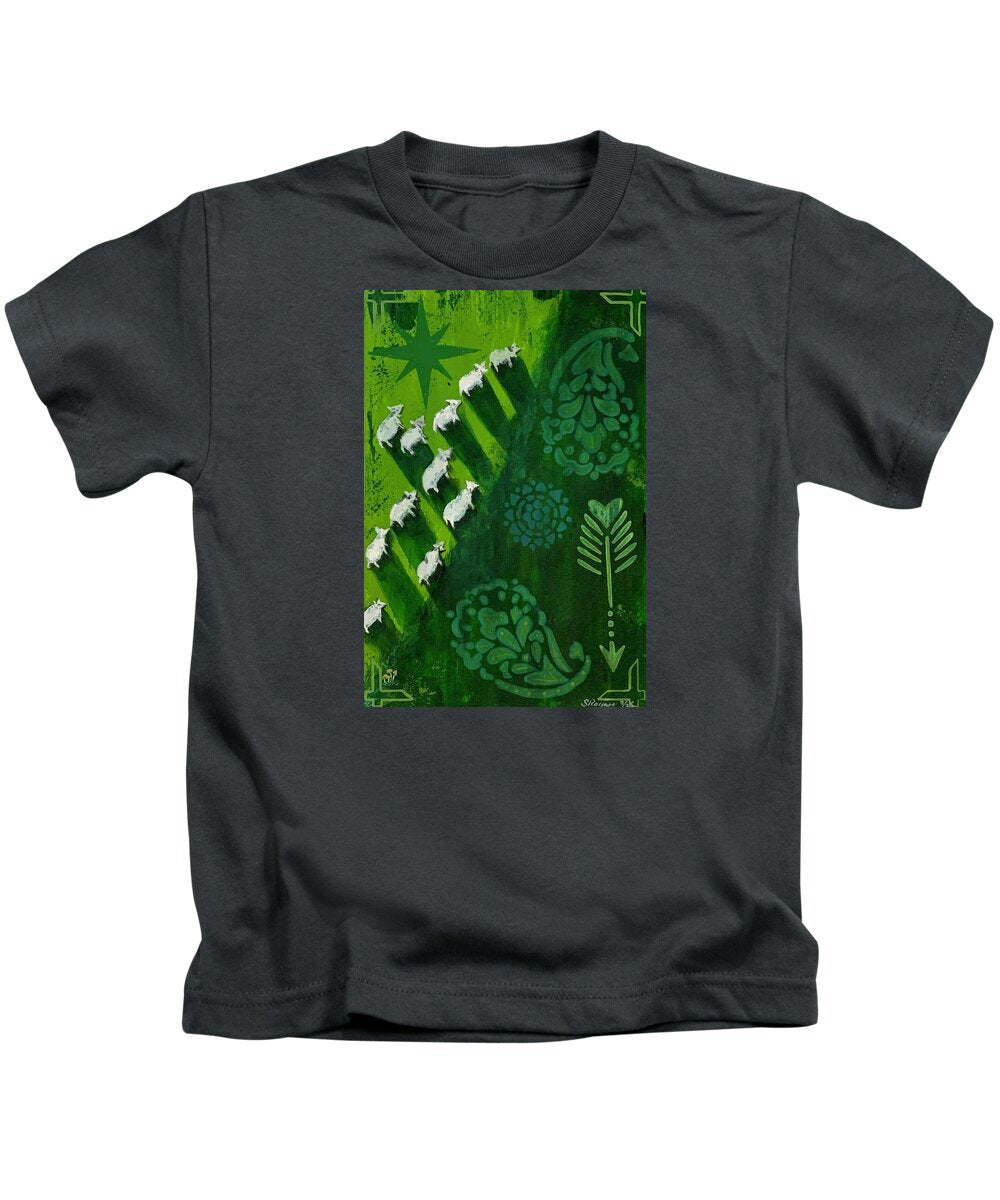 Goats in a Field - Kids T-Shirt