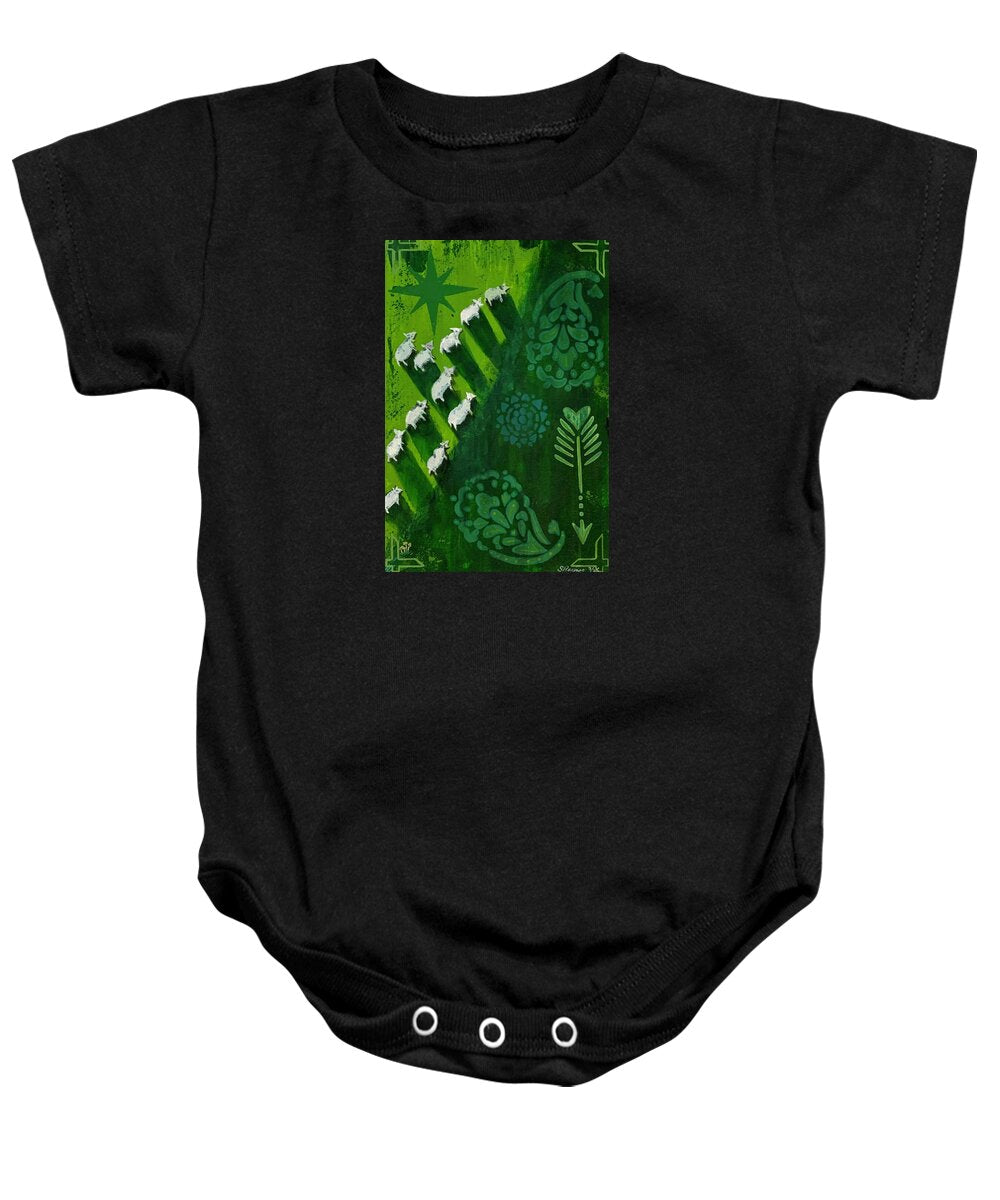 Goats in a Field - Baby Onesie