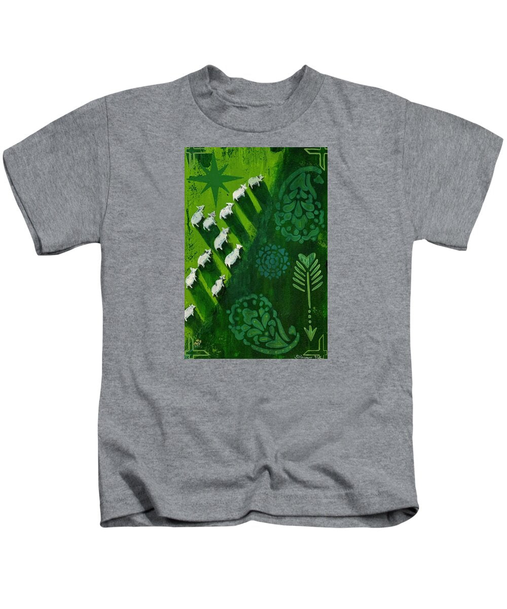Goats in a Field - Kids T-Shirt